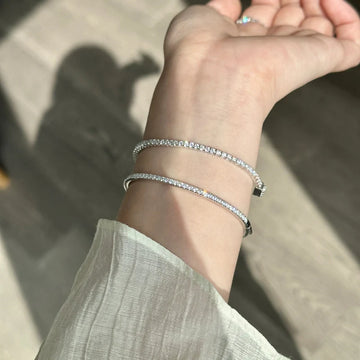 Aaleiya Stackable Pave Bracelet