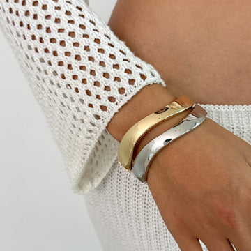 Aberdeen Wave Cuff Bracelet
