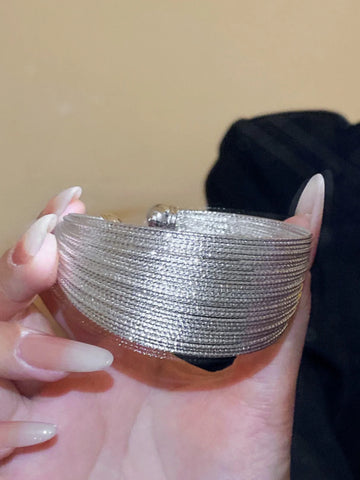 Amara Wide Statement Bracelet