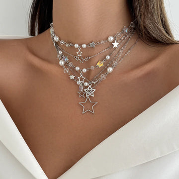 Bliss Celestial Layered Necklace Set