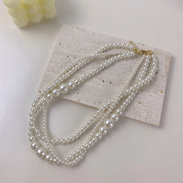 Brecklyn Layered Pearl Necklace