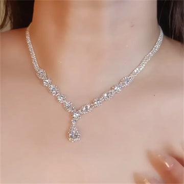 Carlin Rhinestone Tassel Set