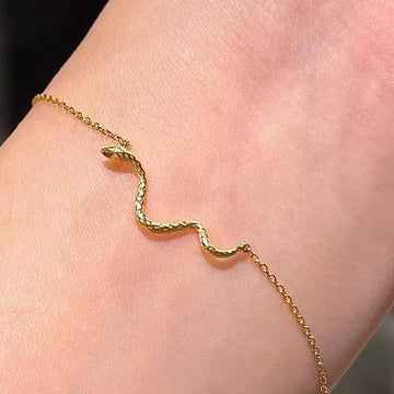 Charolette Delicate Serpent Bracelet