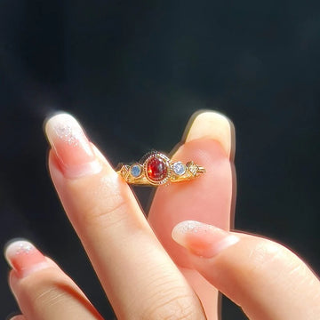 Coralyn Ruby Palace Ring