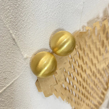 Delaney Matte Sphere Studs