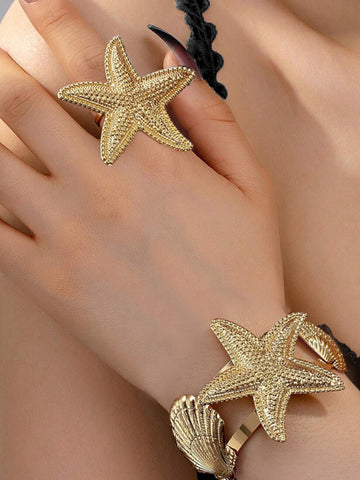 Eleanore Golden Marine Set