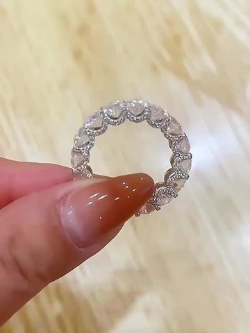 Jaylin Starburst Sparkle Ring