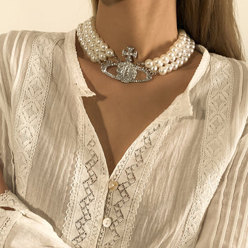 Jhene Celestial Pearl Choker