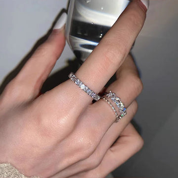 Kaylin Dazzling Zircon Ring