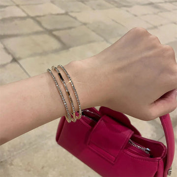 Lowen Layered Gold Zircon Bracelet