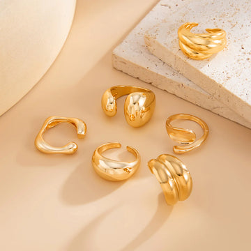 Markayla Waterdrop Ring Set