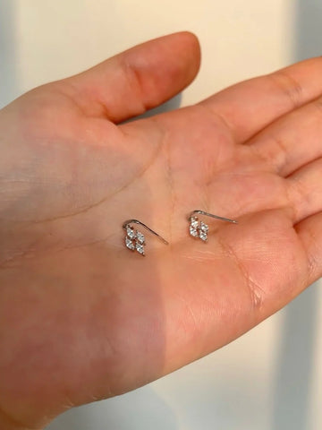 Paloma Zirconia Stud Earrings