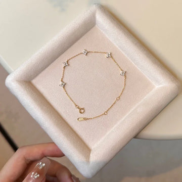 Raylee Star Clover Bracelet