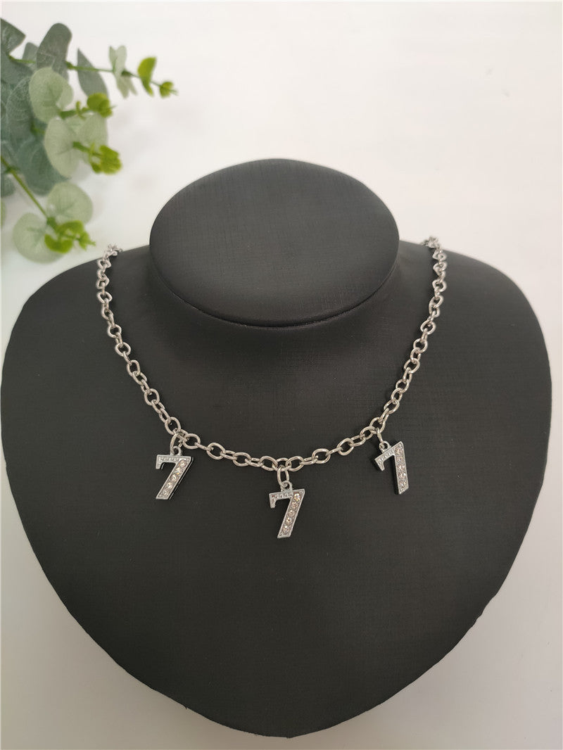 Britain Crystal Word Necklace - 777 [6RZFWUM9]