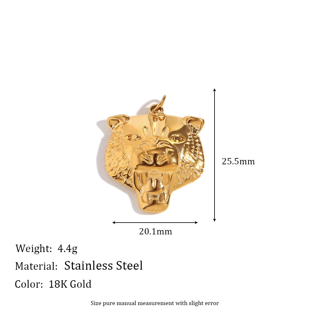 Kayce Geometric Charm Pendants - Roaring Tiger Pendant [FOWICFC8]