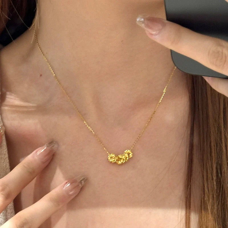 Anina Celestial Coin Necklace - Qian Duoduo Necklace