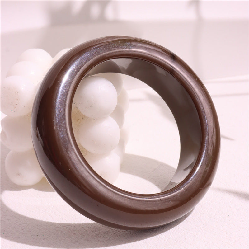 Sloane Resin Triangle Bracelet - Black [8CU0603K]
