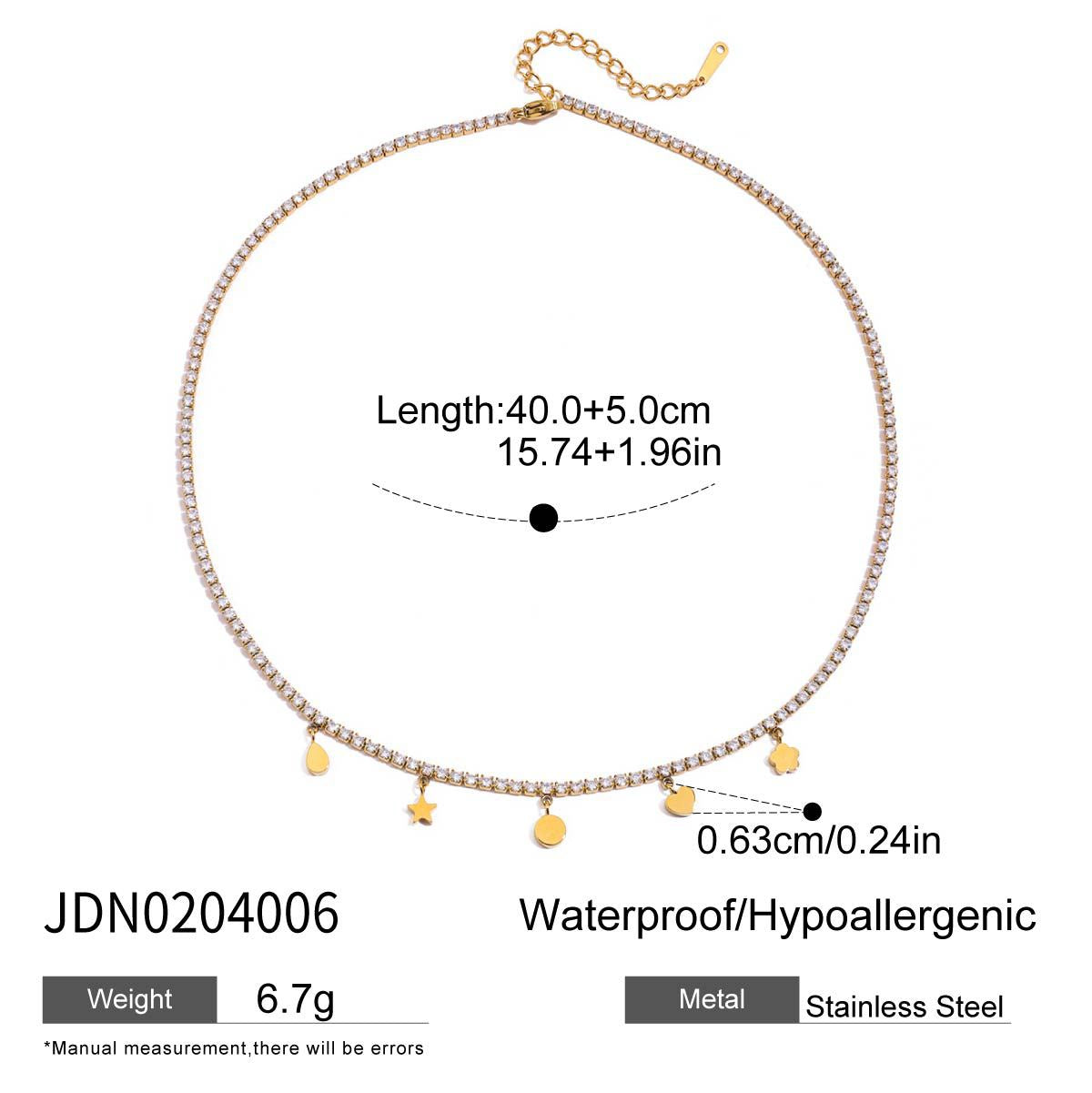 Taylah Star Pendant Necklace - JDN0204006 [JOE82OS8]
