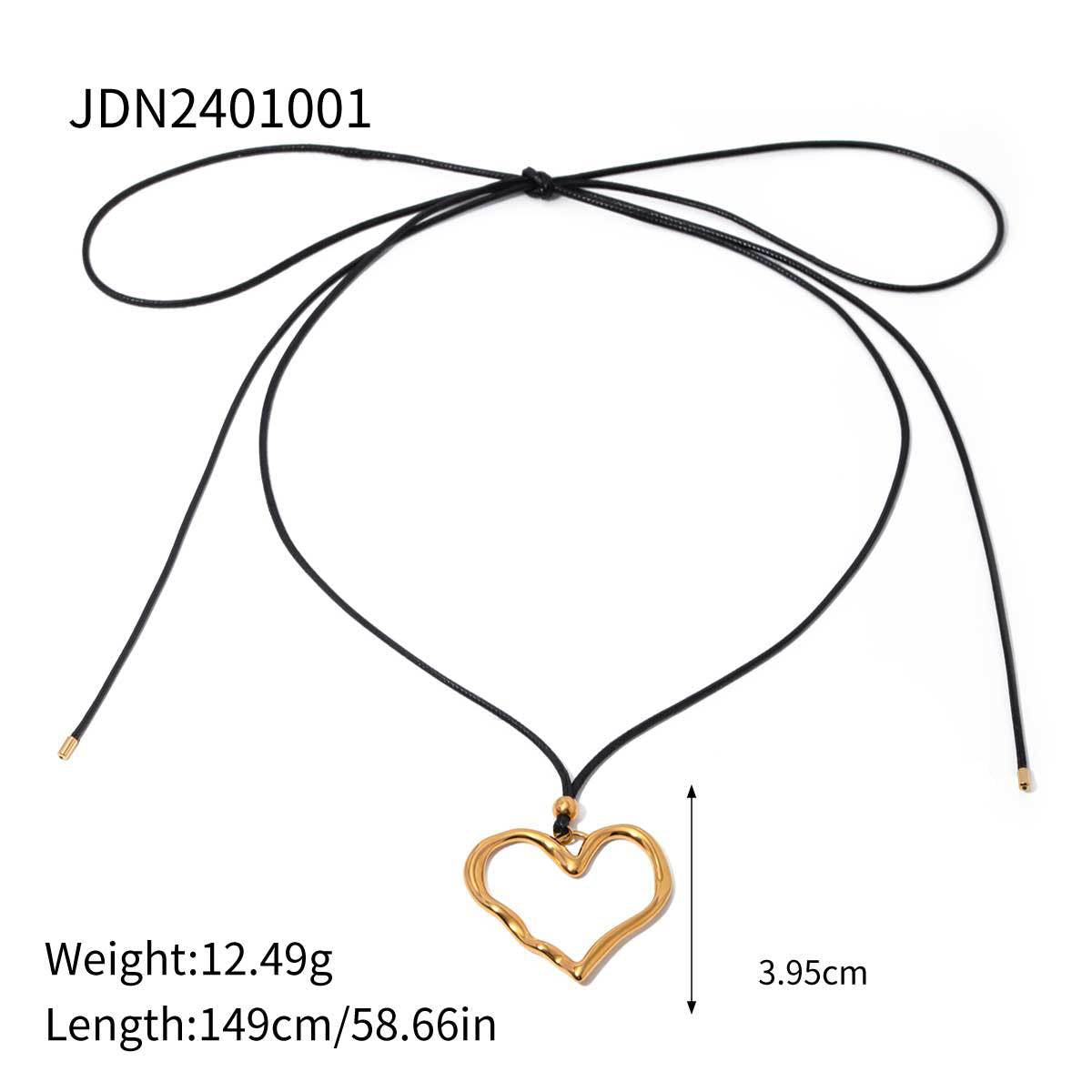 Libby Curved Tube Necklace - JDN2401001 [MR7TMM45]