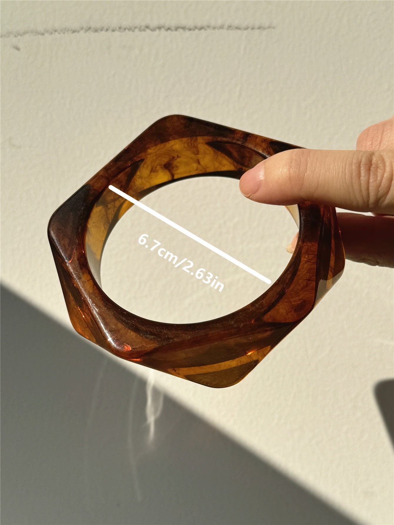 Lumen Chunky Resin Bracelet - D [90TE8D9A]