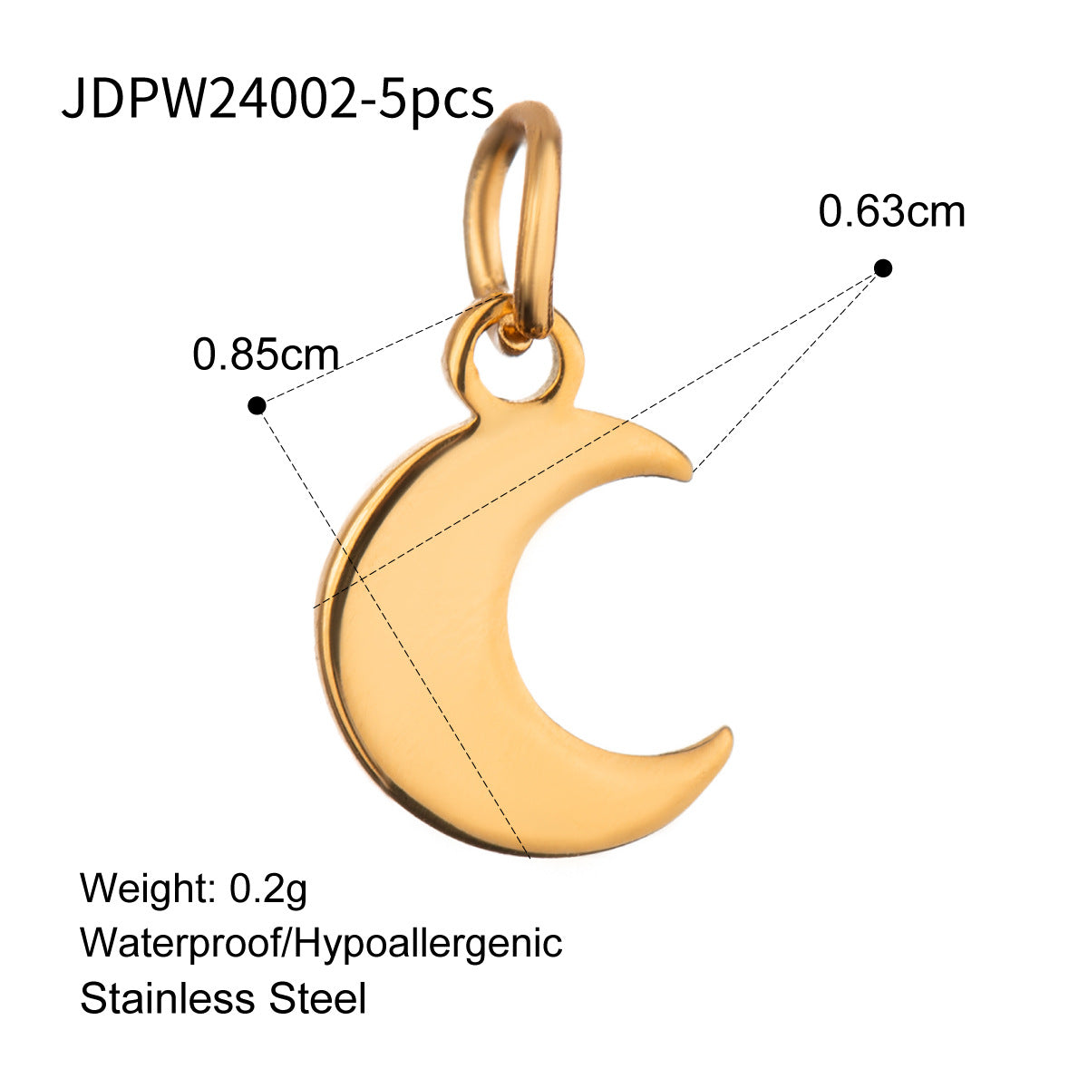Vivianne Assorted Charm Pendants - JDPW24002-5pcs [Q4YB1WI8]