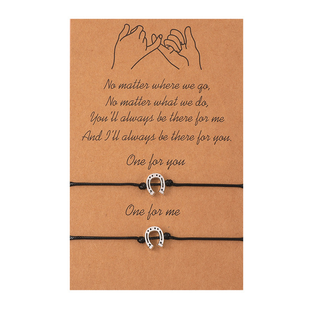 Lelia Dainty Charm Bracelet - U Shape