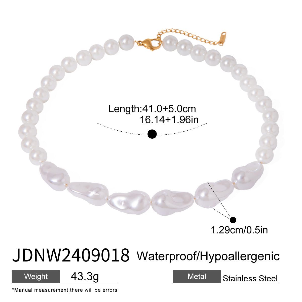 Carrigan Pearl Flower Jewelry Set - JDNW2409018 [W8RSWK32]