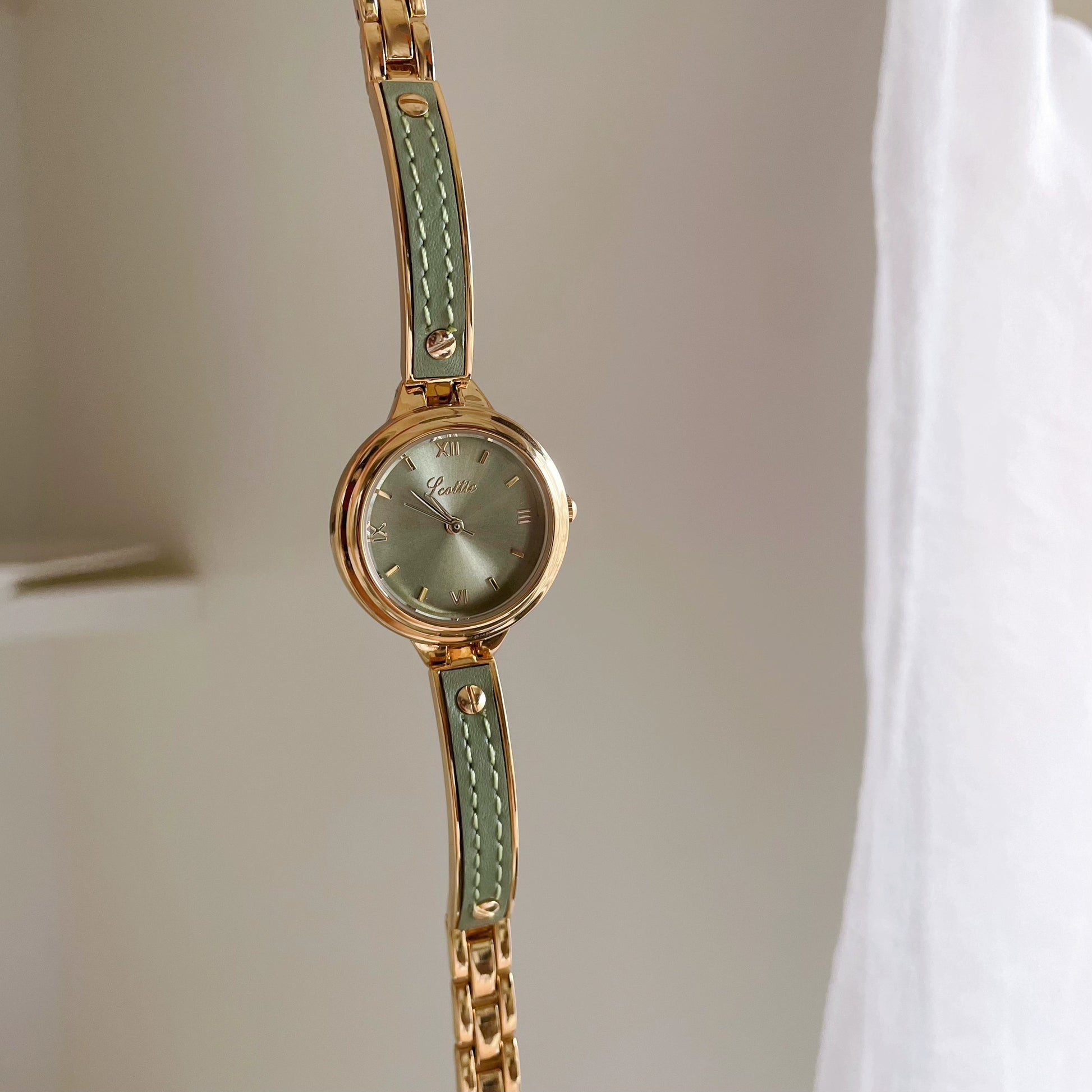 Irelynn Dainty Bracelet Watch - Light Green [9Y7QKQ6M]
