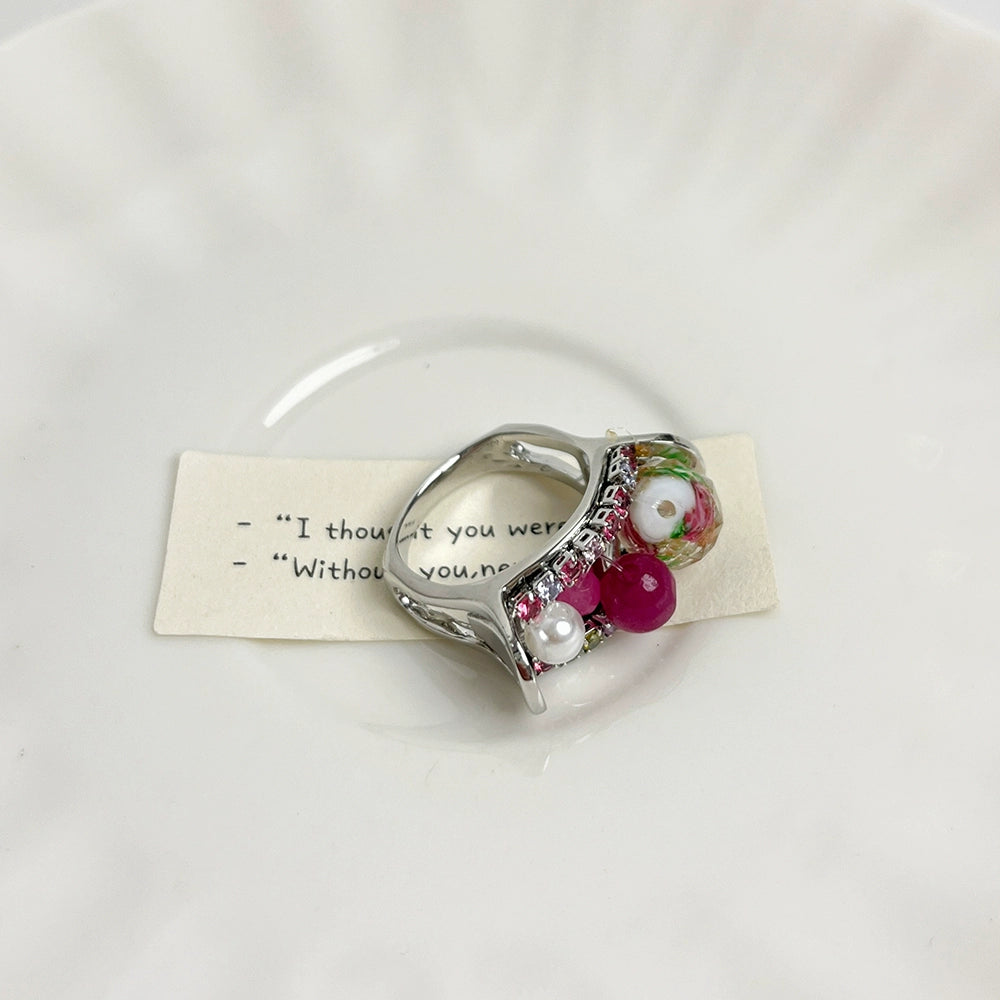 Rogue Stacked Enamel Ring - Style C [VN74MV11]