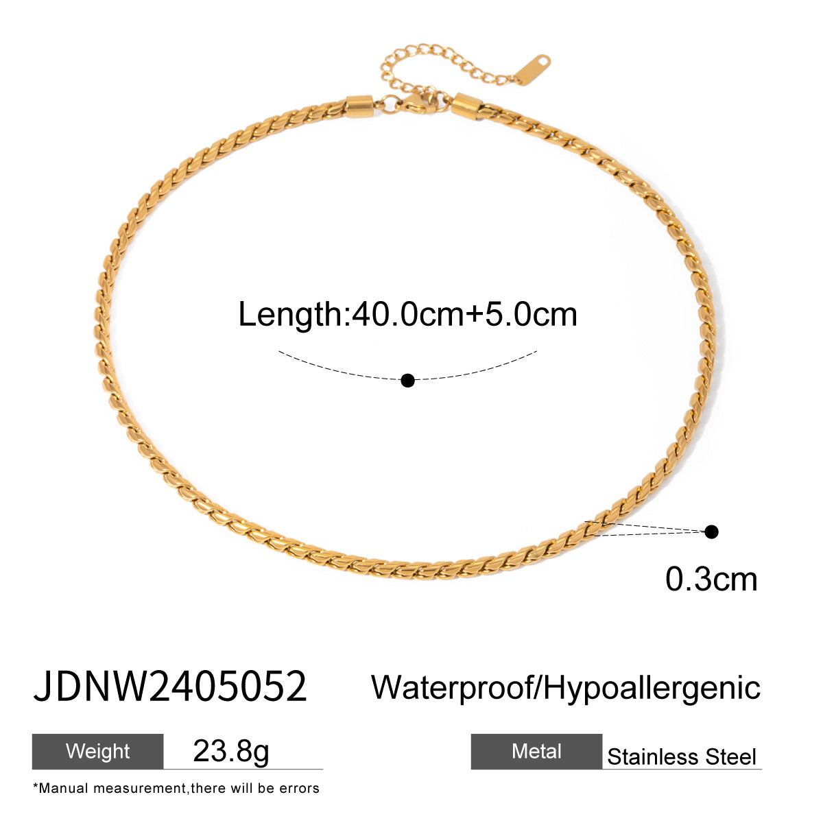 Makayla Snake Chain Set - JDNW2405052 [J9GMM3H9]