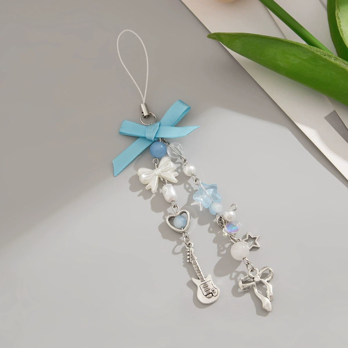 Thea Strawberry Blossom Charms - Silver-Tone Charm (Style 12) [V5GJZJWG]