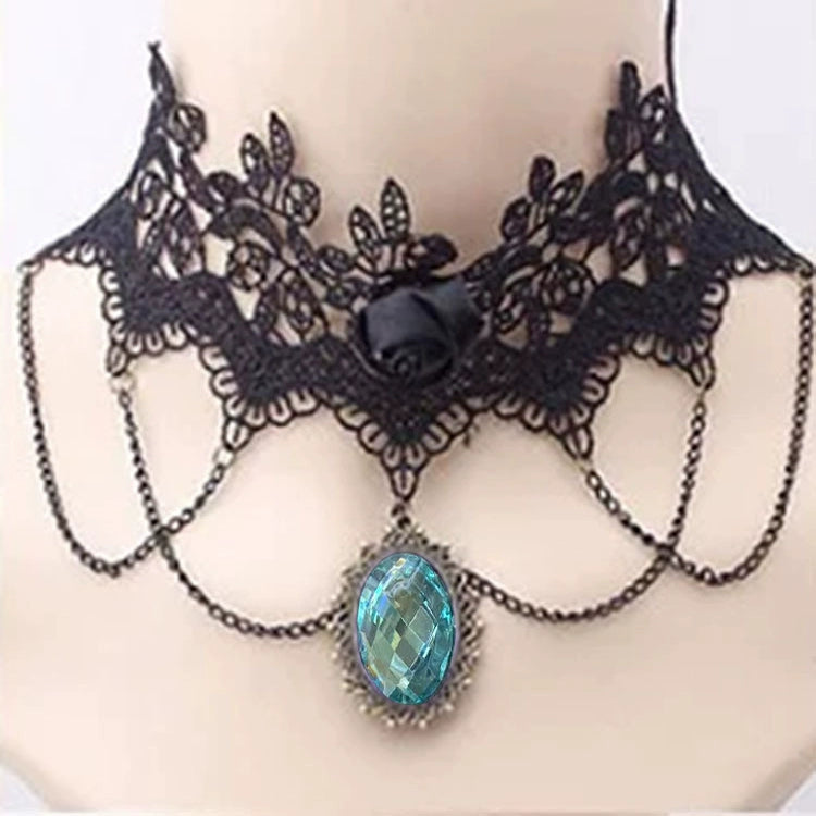 Amran Crystal Lace Choker - Style 20 [R8BF9IJ6]