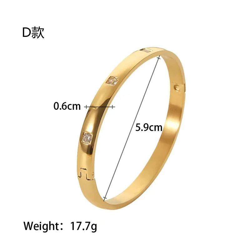 Zariyah Vintage Inlaid Bracelets - Style D