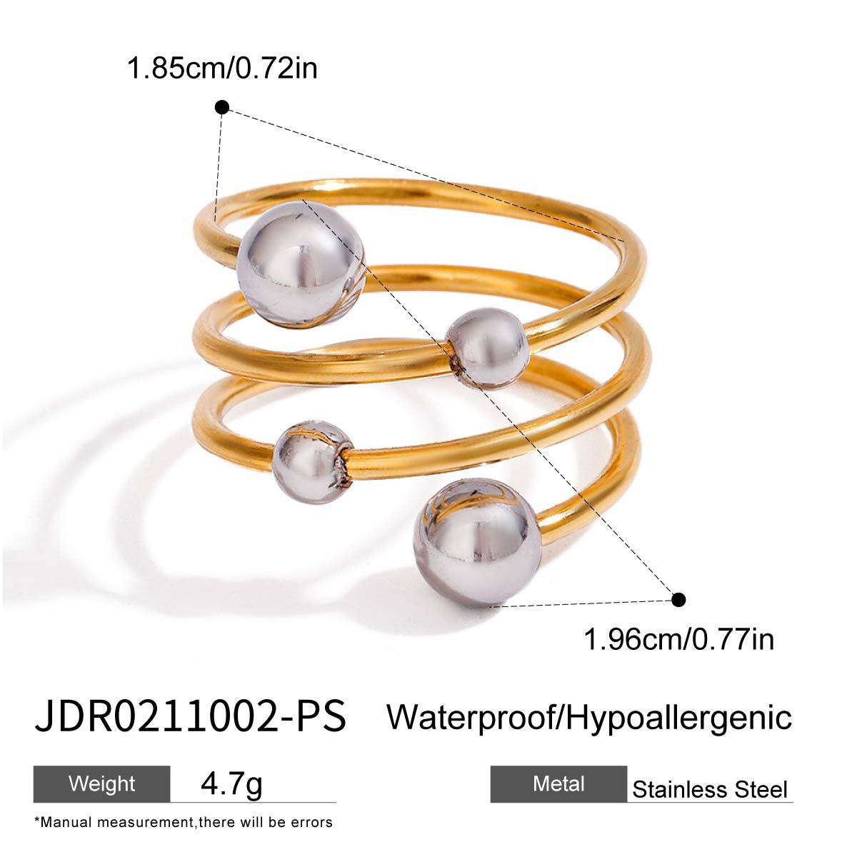 Giada Colorblock Jewelry Set - JDR0211002-PS [QMHSSB47]