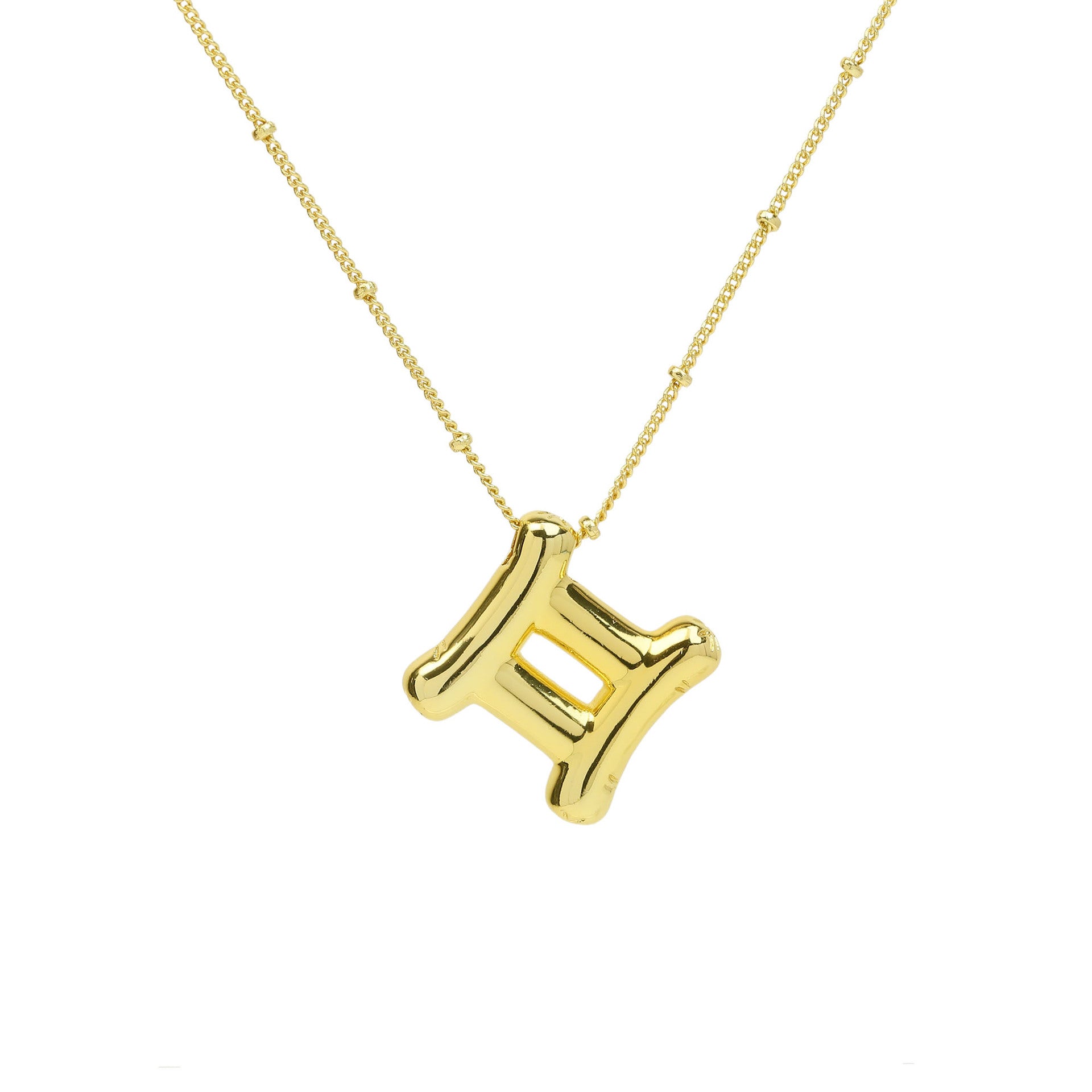 Cydney Bubble Zodiac Necklace - Gemini [K8AF7IIH]