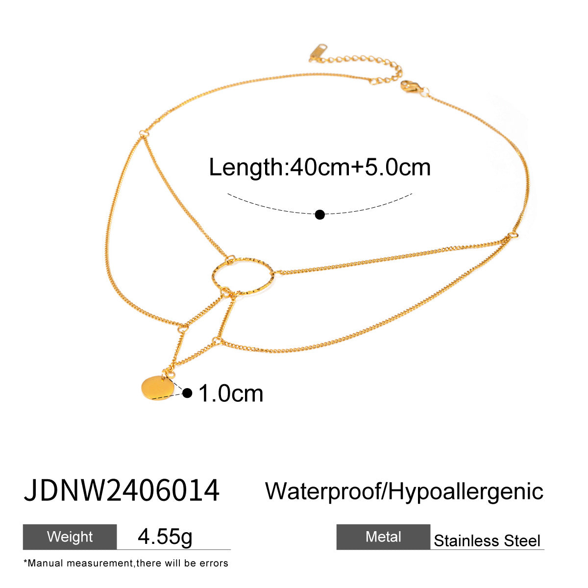 Grace Layered Chain Necklace - JDNW2406014 [MRMEFEB7]