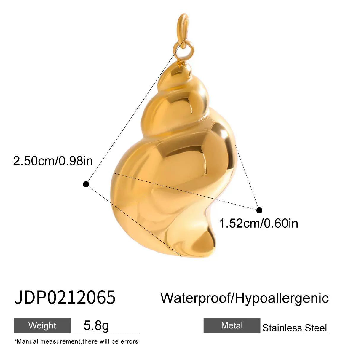 Kaylea Titanium Charm Pendants - JDP0212065 [J5D8X2B6]