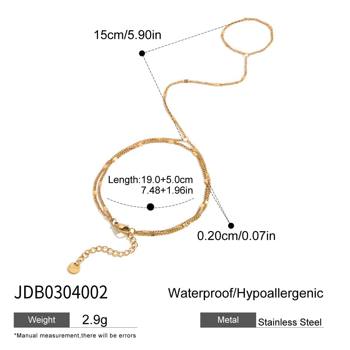 Asa Pearl Hand Chain Bracelet - JDB0304002 [EE0ZAZCJ]