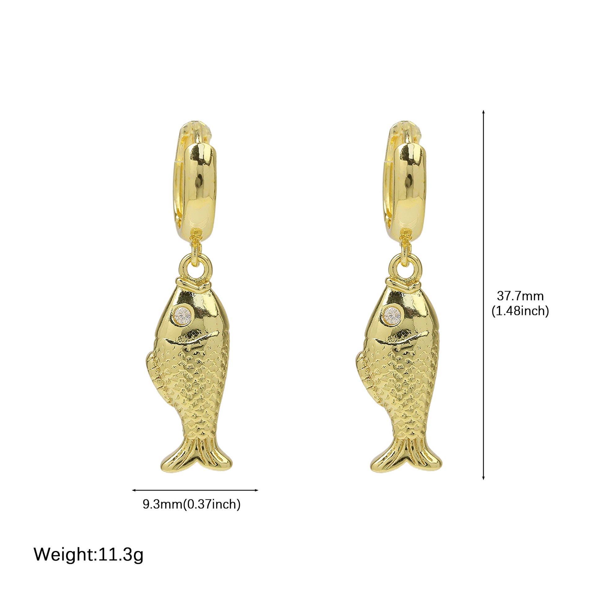 Elayna Aquatic Charm Earrings - Style 3 [93QY9BVV]