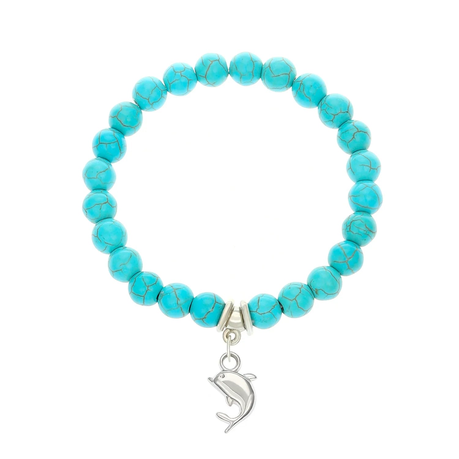 Temperance Stacked Cross Bead Bracelet - 16