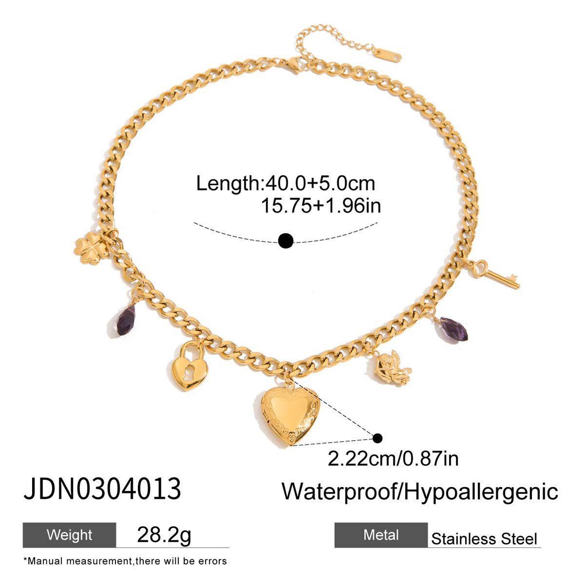 Raziya Heart Pendant Set - JDN0304013 [81OHEP4G]