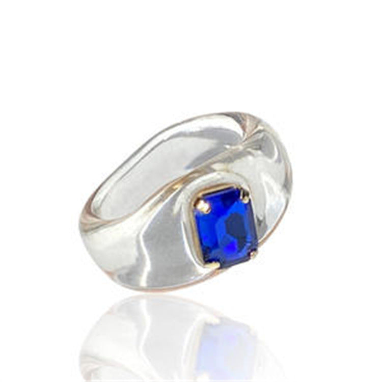 Blayklee Resin Stackable Ring Set - Option 6 [3WKCVN31]