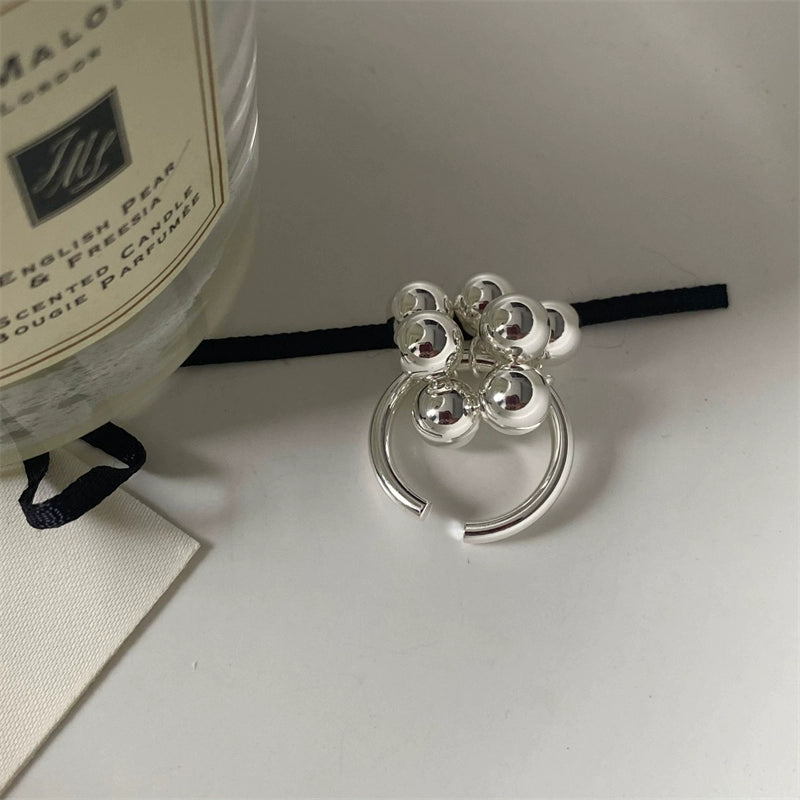 Regan Gilded Grapevine Ring - Silver [OQH6NSZW]