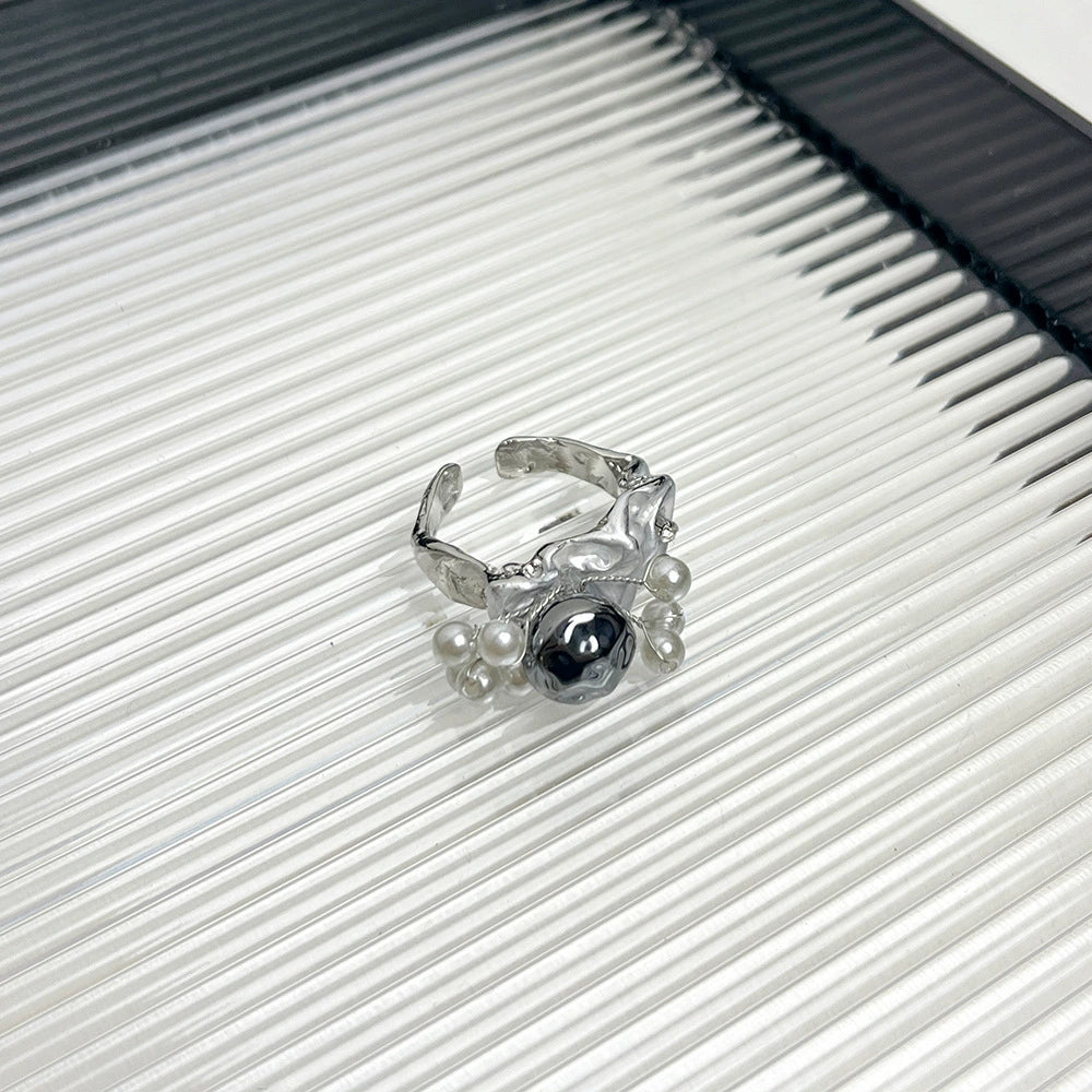 Renesmae Beaded Open Ring - Style A [GEWLJY7T]