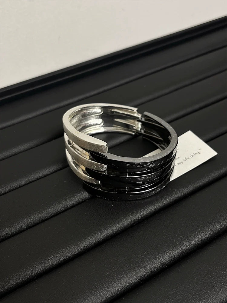 Khole Colorblock Cuff Bracelet - Color Block Bracelet