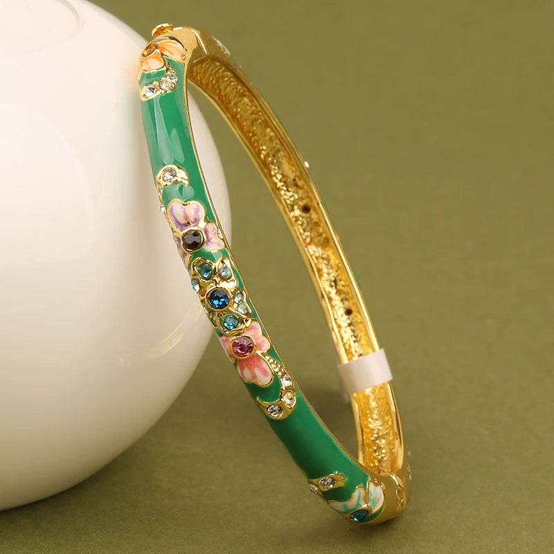 Kooper Enamel Sparkle Bracelet - Green - Kids [7Y5187IO]