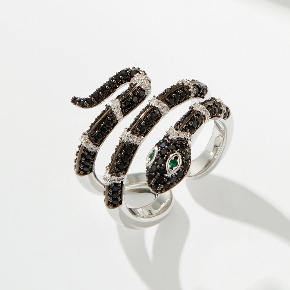 Sylvia Wrapped Snake Ring - R16170B500 [YOEMFP4M]