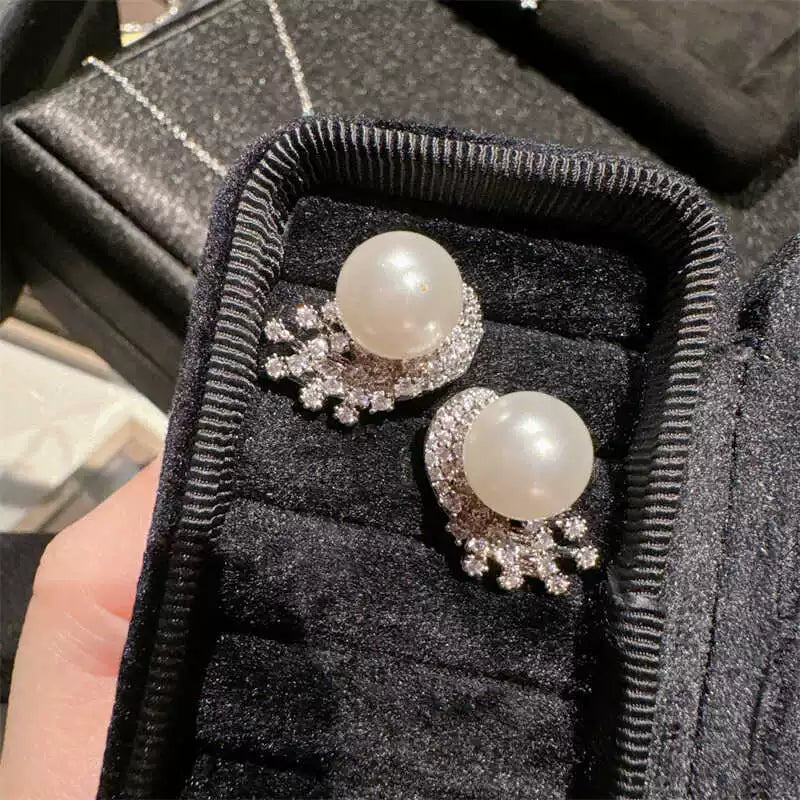 Scottie Galaxy Pearl Set - Stud Earring Style [YY06J5C1]