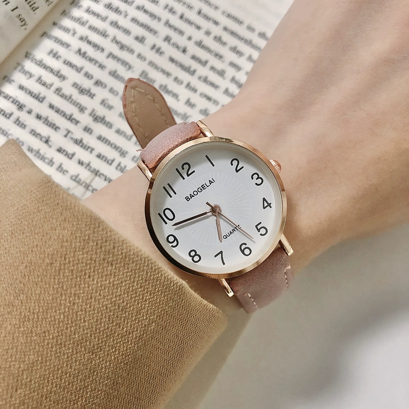 Zuleyka Minimalist Digital Watch - Full Digital Pink [SQ6TPBUP]