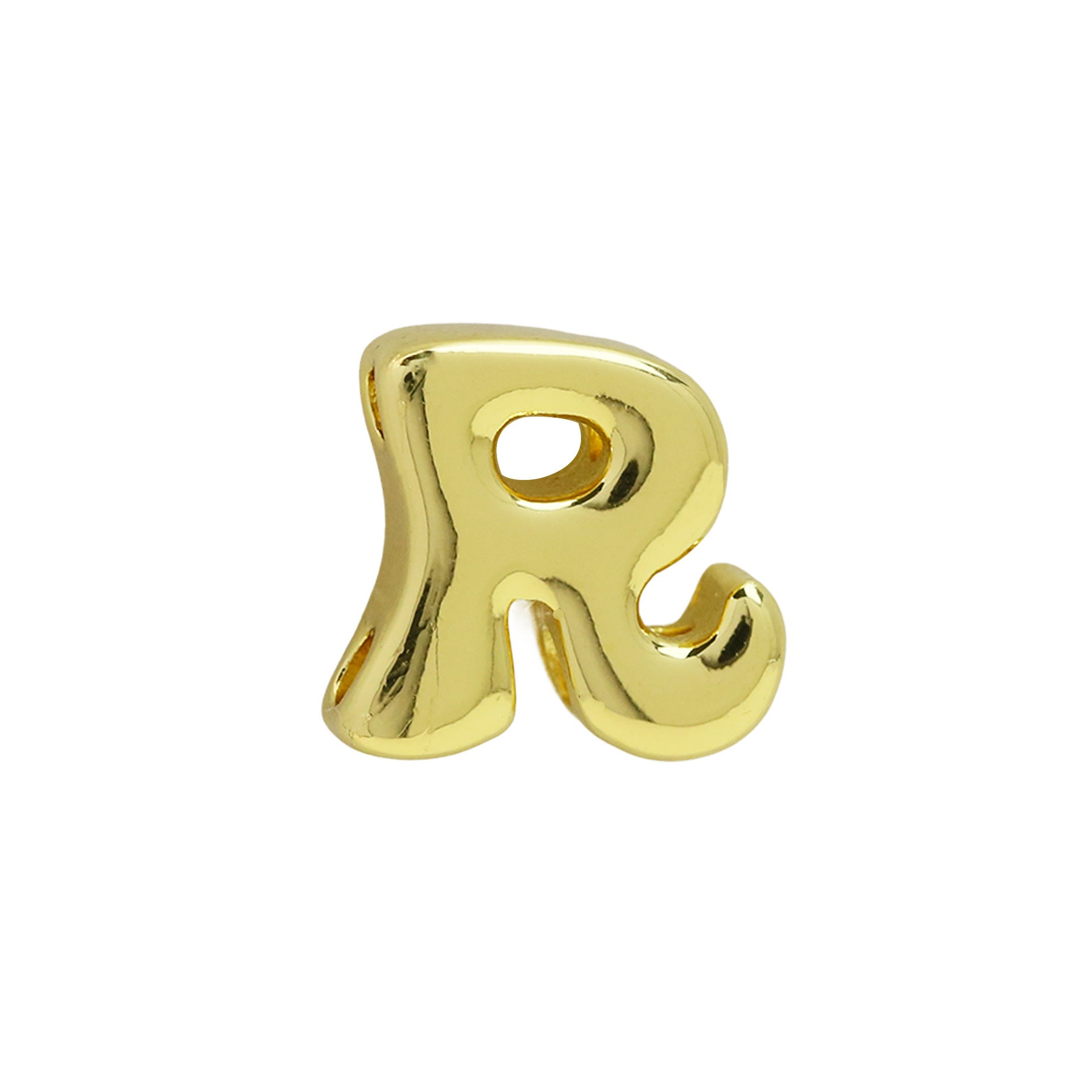 Aviva Brass Letter Pendant - R (Pendant Only) [C1DYJQ19]
